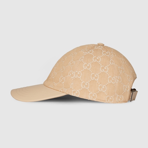 GG denim baseball hat in Neutral Undefined | GUCCI® SI