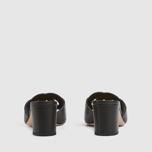 Sandalo slider donna con Incrocio GG