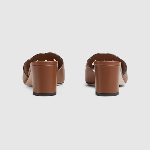 Mules à motif GG pour femme