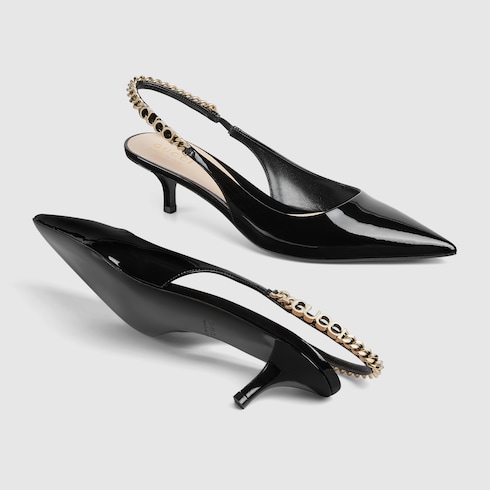 Gucci Signoria slingback pump Detail 6
