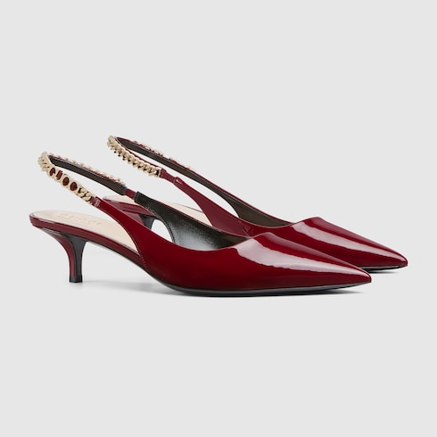 Gucci Signoria slingback pump