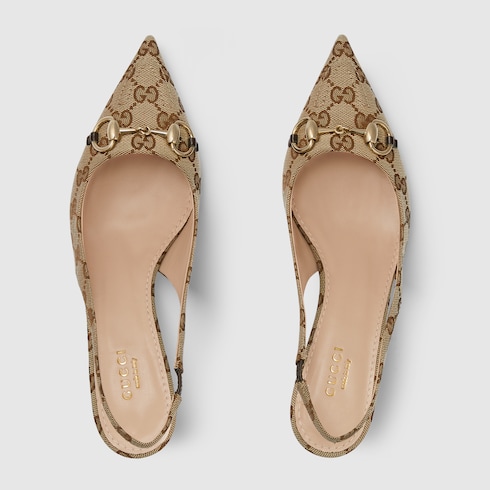 Women's Horsebit slingback pump