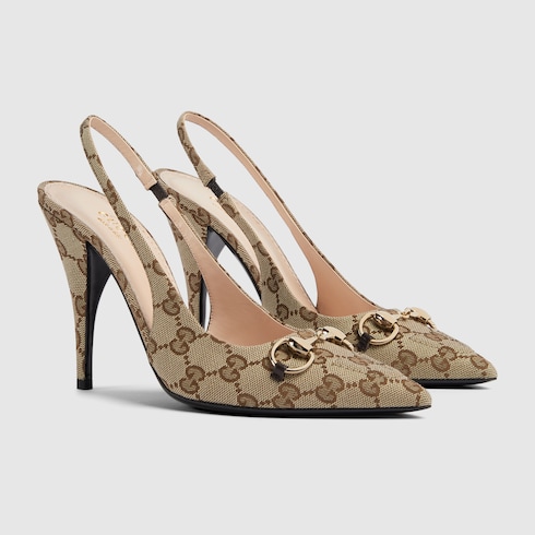 パンプス GG LOGO SLINGBACK PUMP Gucci GG Logo Slingback Pumps – Recess