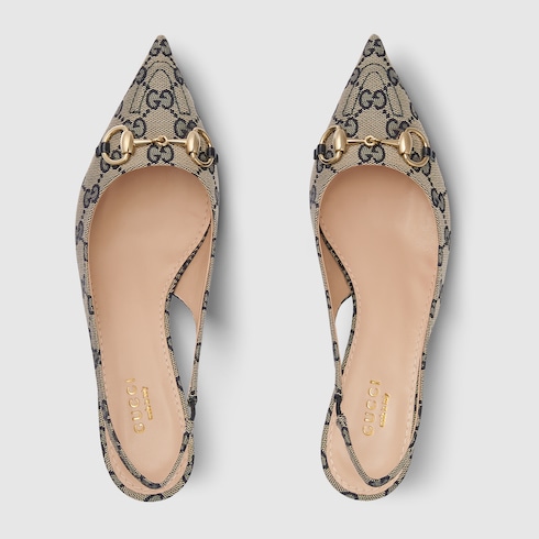 Women's Horsebit slingback pump
