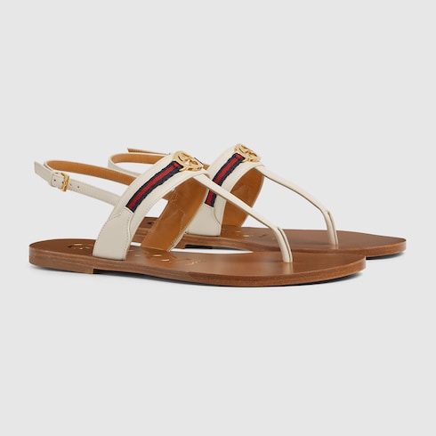 Women's Interlocking G Web sandal Detail 2