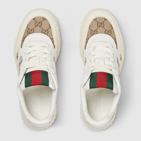 Women's Gucci Re-Web trainer Detail 5