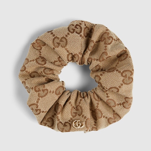 GG canvas scrunchie Detail 2