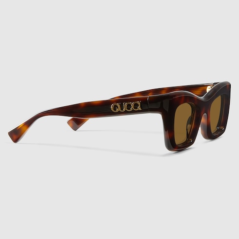 Cat eye sunglasses in Brown Beige Undefined | GUCCI® SI Cat eye sunglasses in Brown Beige Undefined | GUCCI® SI