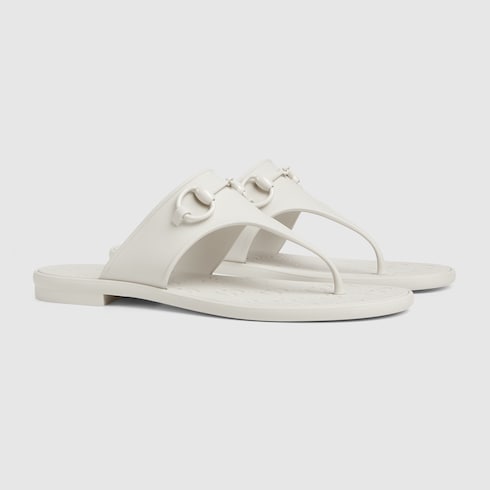 Women's thong sandal with Horsebit