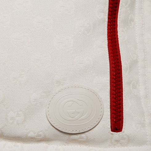 GG cotton canvas puffer jacket