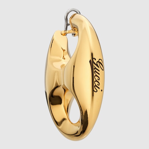 Marina chain single earring