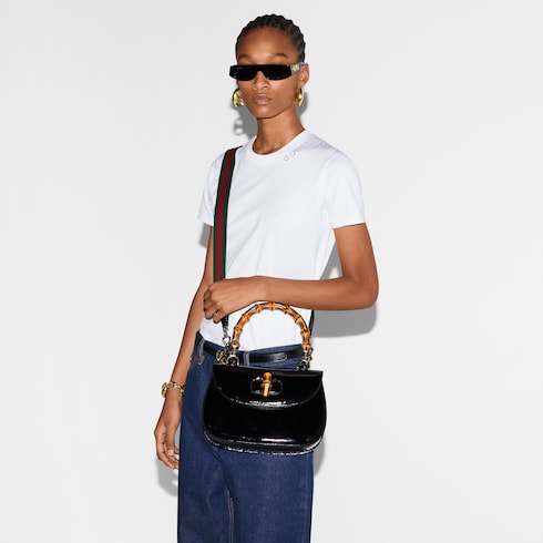 Gucci Bamboo 1947系列中号包