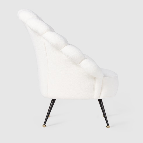 Sessel aus Bouclé