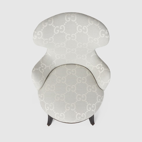 Fauteuil jacquard GG