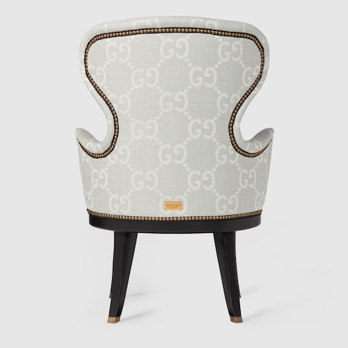 Fauteuil jacquard GG