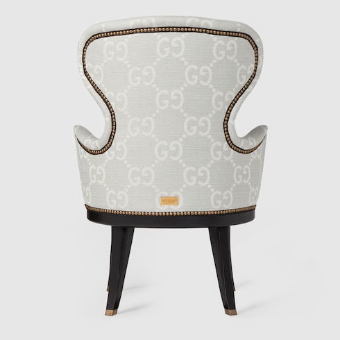 GG jacquard armchair Detail 5