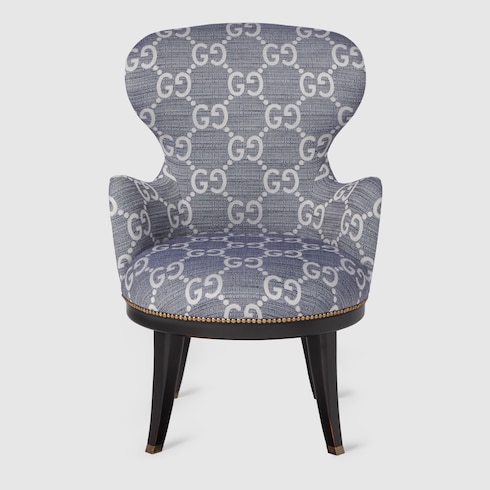 GG jacquard armchair