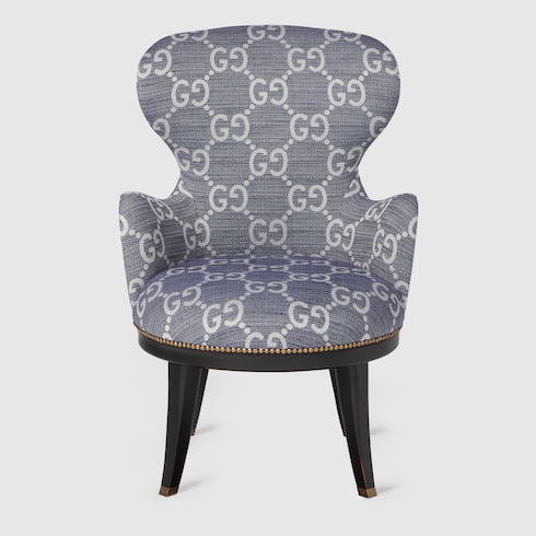 Sillón de jacquard con GG