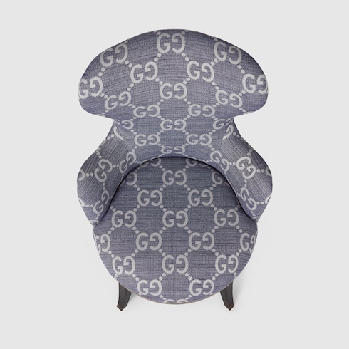 GG jacquard armchair Detail 2