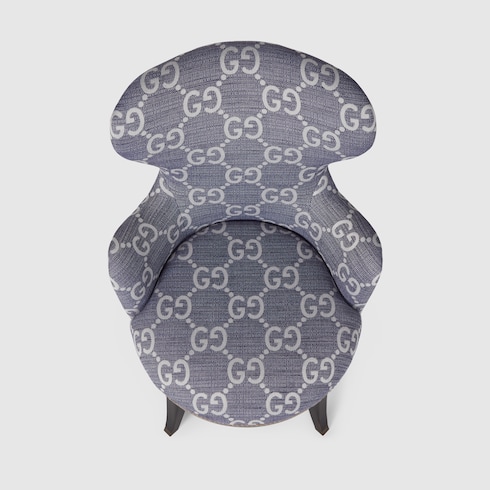 Sillón de jacquard con GG