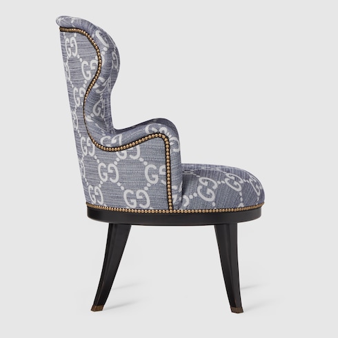 GG jacquard armchair Detail 4