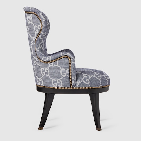 Sillón de jacquard con GG