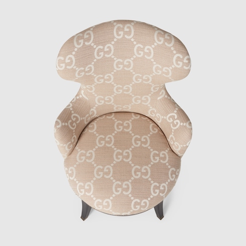 Sillón de jacquard con GG