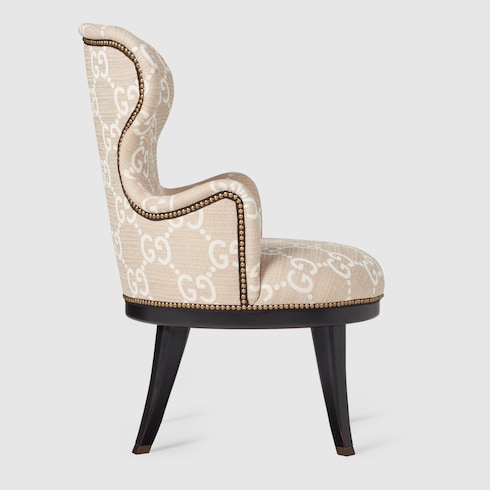 Sillón de jacquard con GG