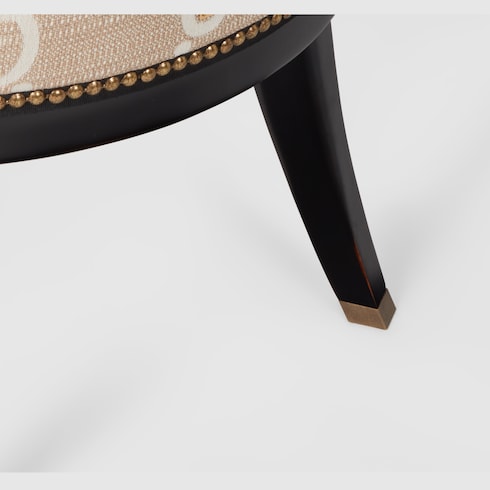 Sillón de jacquard con GG
