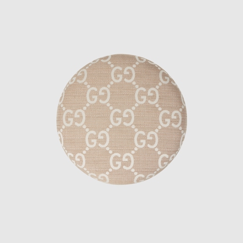 GG jacquard round stool Detail 2