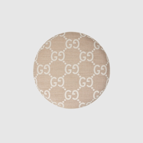 Sgabello rotondo con motivo GG jacquard