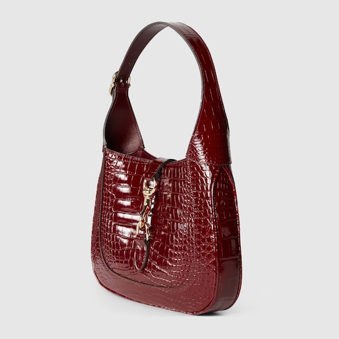 Gucci Jackie crocodile shoulder bag Detail 2