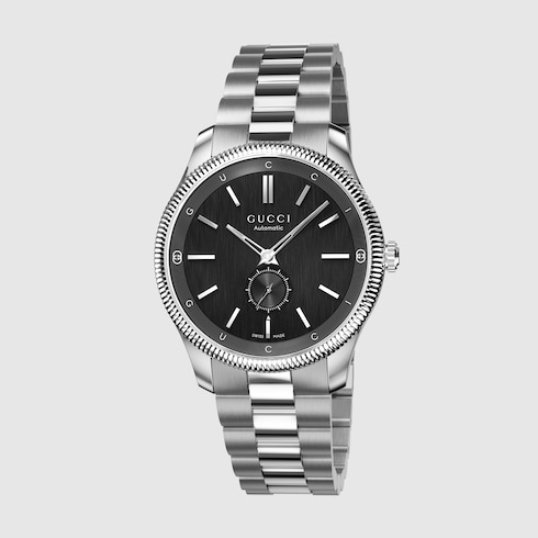 G Timeless watch 40mm in Black Steel GUCCI SI