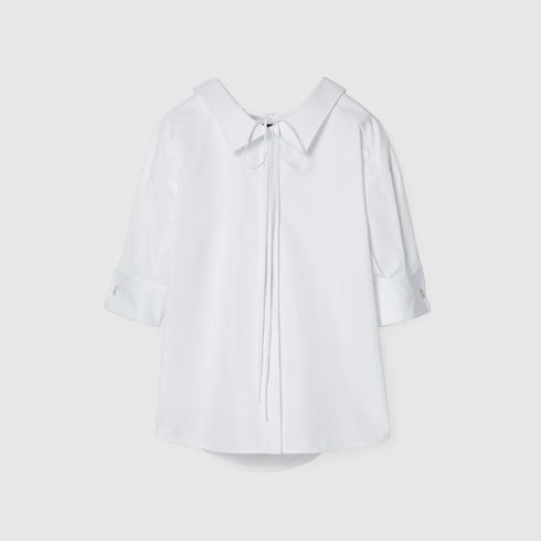 Heavy cotton poplin shirt Detail 2