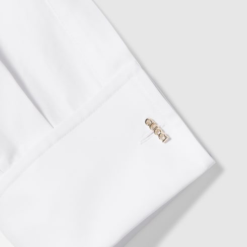 Chemise en popeline de coton épaisse