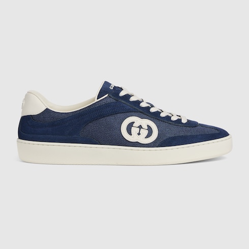 Gucci mens sneakers blue online