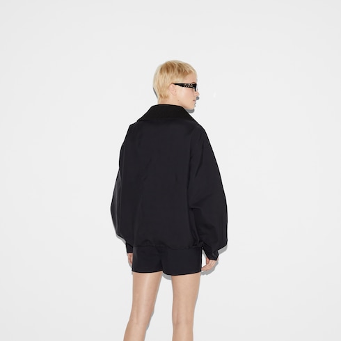 Chaquetón de gabardina técnica 