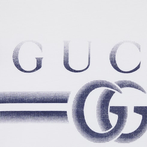 T-shirt en jersey de coton à imprimé Gucci