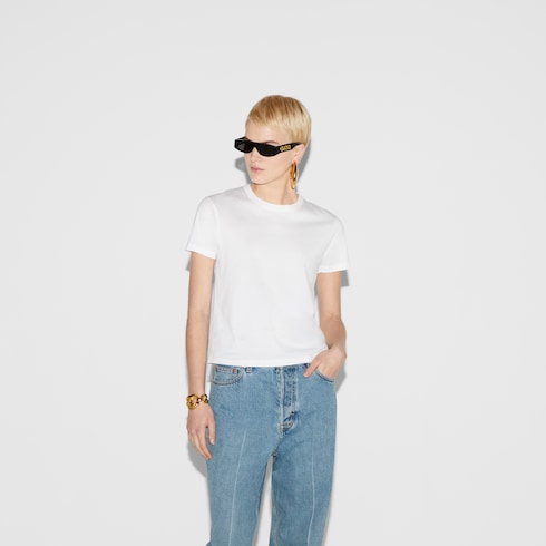 T-shirt in jersey di cotone leggero