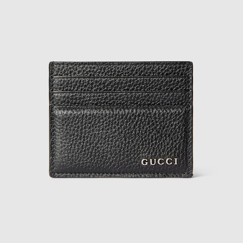 Card case with Gucci logo