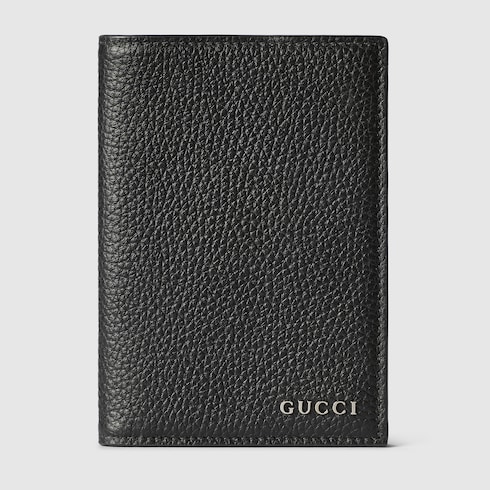 Passport case with Gucci logo