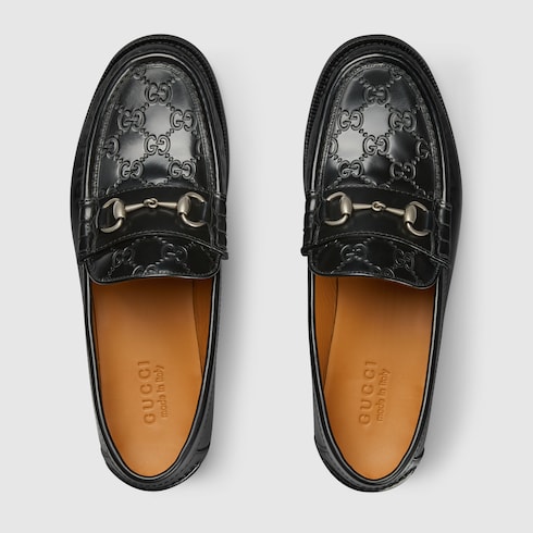 GUCCI(グッチ) ビットローファー ブラック サイズ: 37C