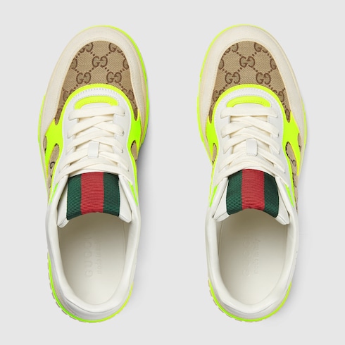 Sneaker uomo Gucci Re Web in tessuto Original GG GUCCI Italia