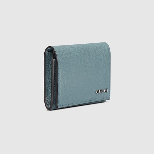 Card case wallet with Gucci logo