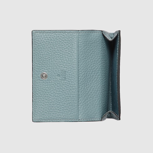 Card case wallet with Gucci logo