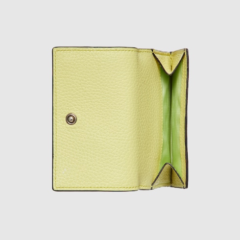 Tri-fold wallet with Gucci logo