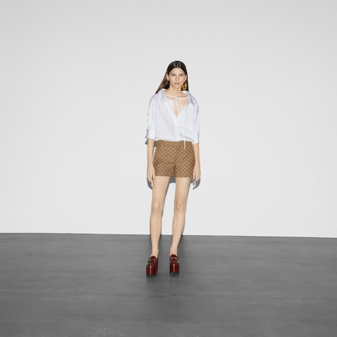 Heavy cotton poplin shirt