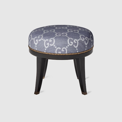 Runder Hocker mit GG Jacquard