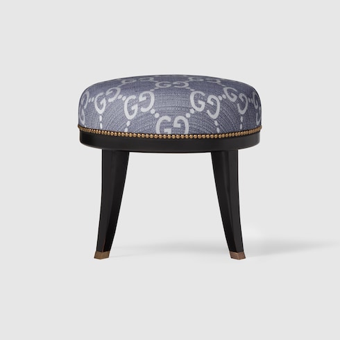 Runder Hocker mit GG Jacquard