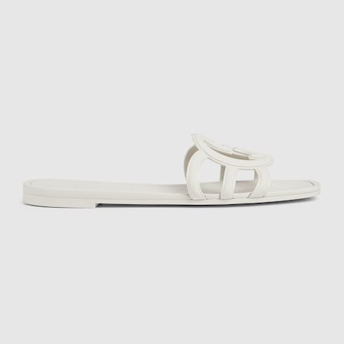 Women's Interlocking G slide sandal Detail 2